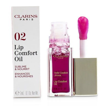 Clarins Lip Comfort Oil – Nr. 02 Himbeere, 7 ml