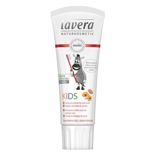Lavera Zahnpasta für Kinder – Mit Bio-Calendula &amp; Calcium 75ml