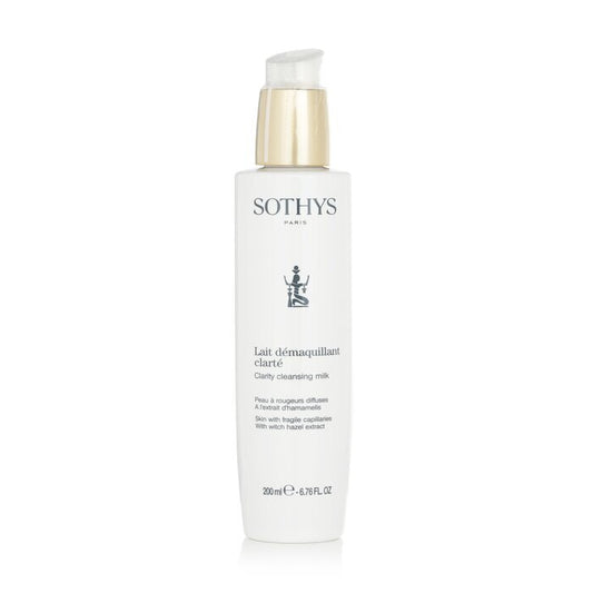 Sothys Clarity Reinigungsmilch - Für Haut mit empfindlichen Kapillaren, mit Hamamelis-Extrakt 200ml/6.76oz