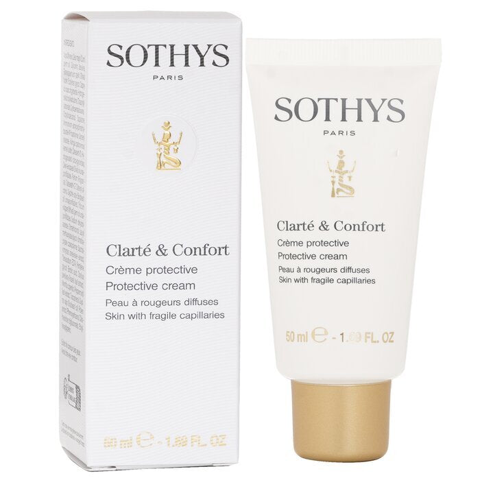 Sothys Clarte &amp; Comfort Schutzcreme – für Haut mit empfindlichen Kapillaren, 50 ml