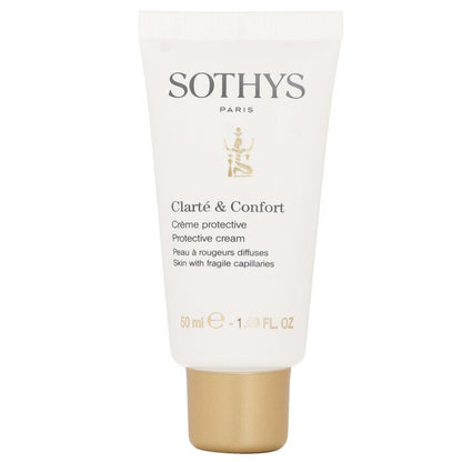 Sothys Clarte &amp; Comfort Schutzcreme – für Haut mit empfindlichen Kapillaren, 50 ml