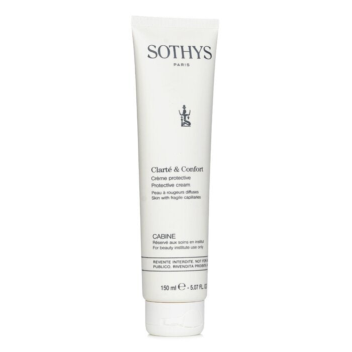 Sothys Clarte &amp; Comfort Schutzcreme – Für Haut mit empfindlichen Kapillaren (Salongröße) 150 ml