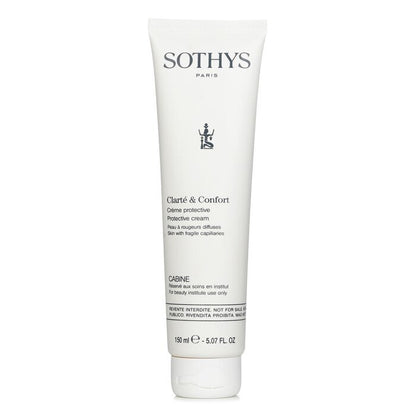 Sothys Clarte &amp; Comfort Schutzcreme – Für Haut mit empfindlichen Kapillaren (Salongröße) 150 ml