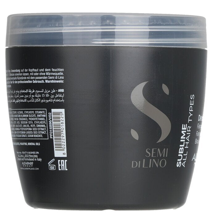 AlfaParf Semi Di Lino Sublime Entgiftungsschlamm (alle Haartypen) 500ml/21.1oz