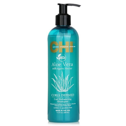 CHI Aloe Vera mit Agavendicksaft Curls Definiertes Lockenverstärkendes Shampoo 340 ml