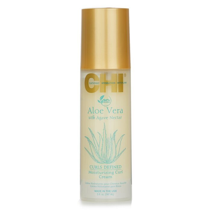 CHI Aloe Vera mit Agavendicksaft Curls Defined Feuchtigkeitsspendende Lockencreme 147ml/5oz