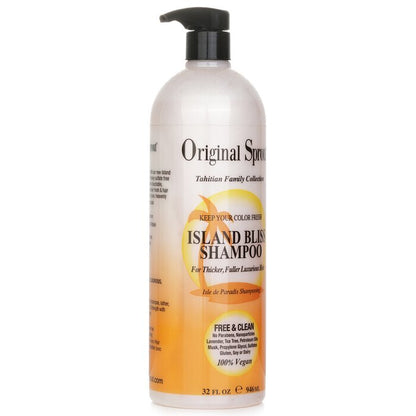 Original Sprout Tahitian Family Collection Island Bliss Shampoo (For Thicker, Fuller Luxurious Hair) 975ml/33oz