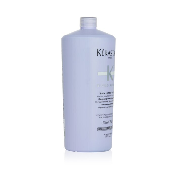 Kerastase Blond Absolu Bain Ultra-Violet Anti-Brass Purple Shampoo (aufgehelltes, kühles blondes oder graues Haar) 1000ml/34oz