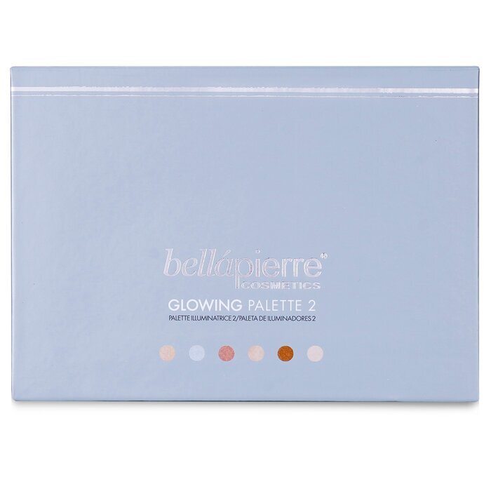 Bellapierre Cosmetics Glowing Palette 2 (6x Illuminator) 17,28 g/0,6 oz