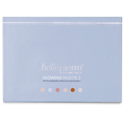 Bellapierre Cosmetics Glowing Palette 2 (6x Illuminator) 17,28 g/0,6 oz