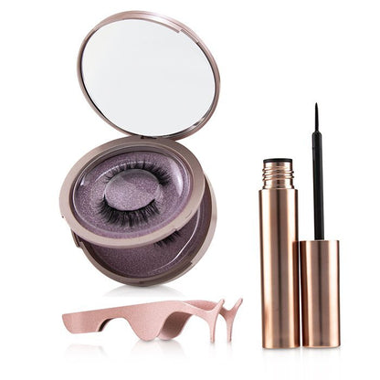 SHIBELLA Cosmetics Magnetischer Eyeliner und Wimpernset – # Charm 3-tlg.