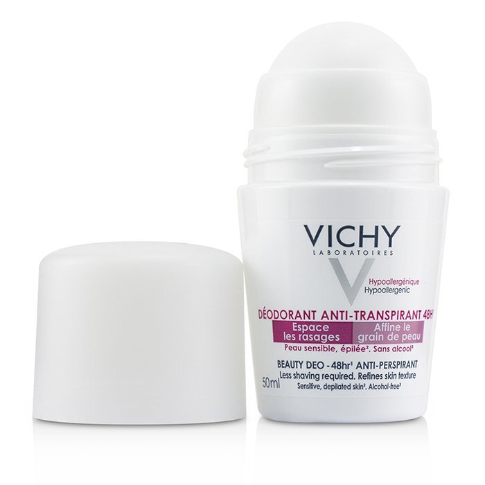 Vichy Beauty Deo Antitranspirant 48-Stunden-Roll-On (für empfindliche Haut) 50 ml