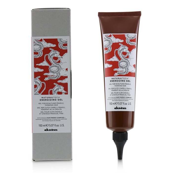 Davines Natural Tech Energizing Gel (Für Kopfhaut und brüchiges, dünner werdendes Haar) 150 ml