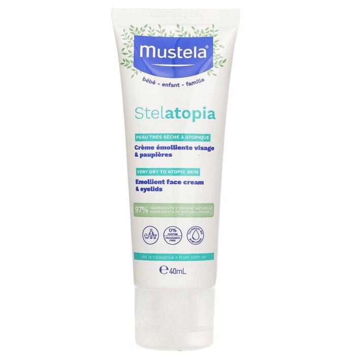 Mustela Stelatopia Emollient Cream For Face (Anti Redness Action) 40ml