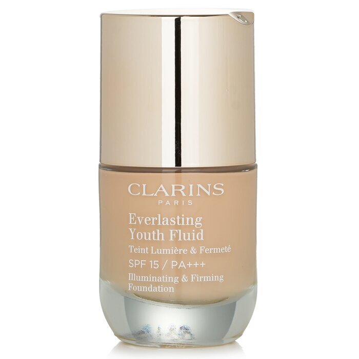 Clarins Everlasting Youth Fluid Aufhellendes und straffendes Make-up LSF 15 – Nr. 108 Sand, 30 ml