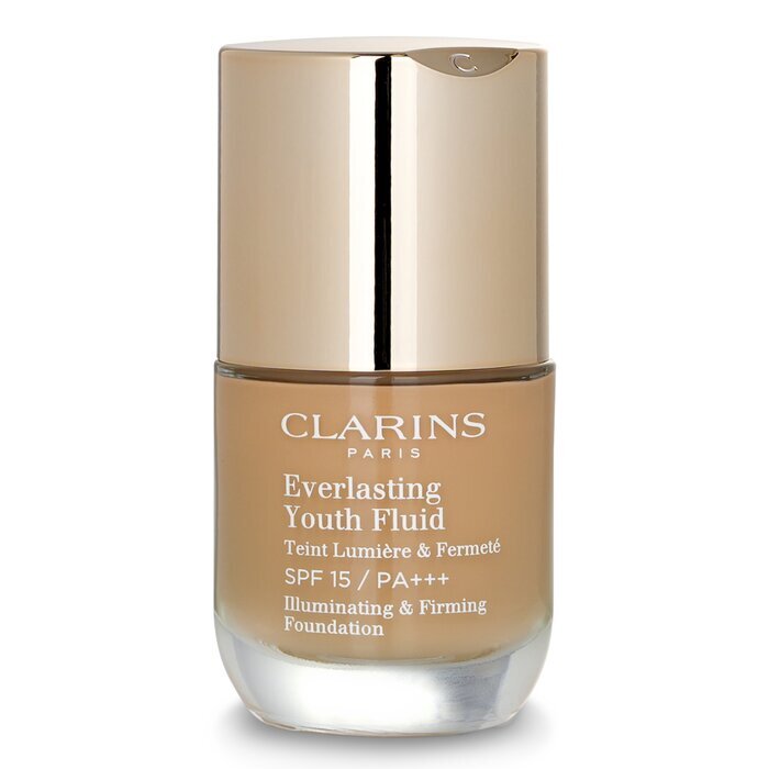 Clarins Everlasting Youth Fluid Illuminating &amp; Firming Foundation SPF 15 – 110 Honig, 30 ml