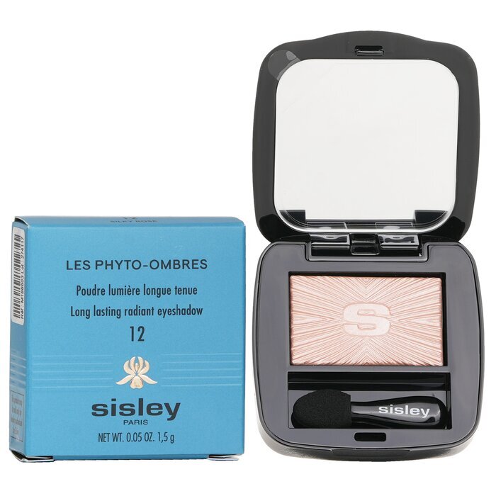 Sisley Les Phyto Ombres Langanhaltender, strahlender Lidschatten – Nr. 12 Silky Rose, 1,5 g/0,05 oz