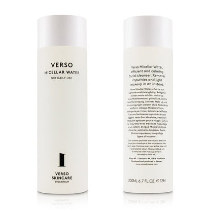 VERSO Micellar Wasser 200ml/6.7oz