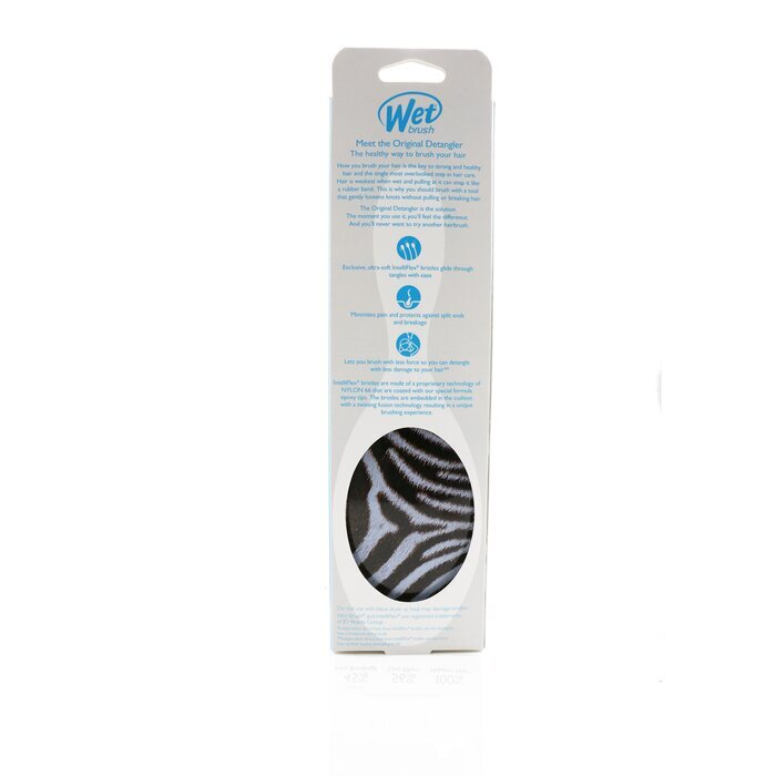 Wet Brush Original Detangler Safari - # Zebra 1pc