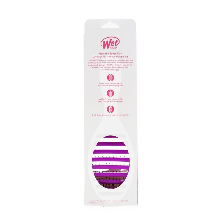 Wet Brush Speed ​​Dry Detangler - # Lila 1 Stück