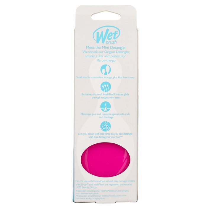 Wet Brush Mini-Entwirrer - # Rosa 1 Stück