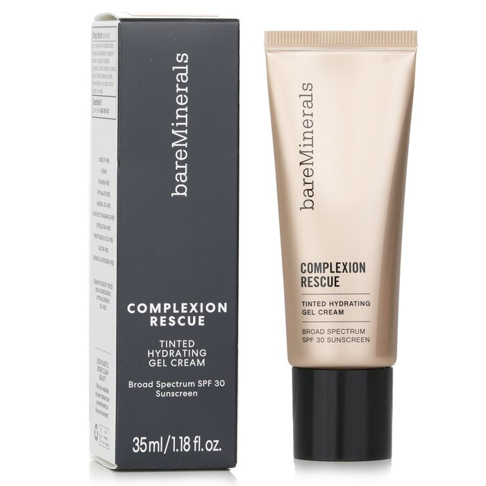 BareMinerals Complexion Rescue getönte feuchtigkeitsspendende Gel-Creme LSF 30 – Nr. 3,5 Cashew, 35 ml