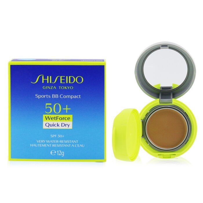 Shiseido Sports BB Compact SPF50 - # Mitteldunkel 12 g/0,4 oz