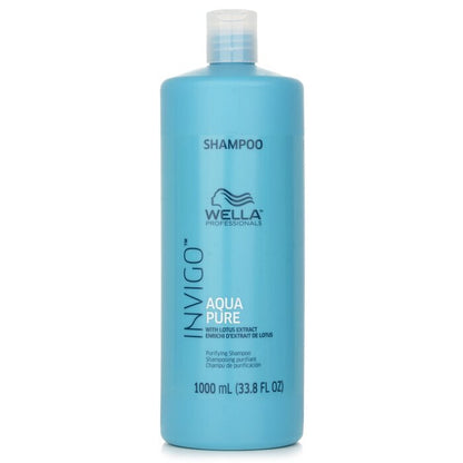 Wella Invigo Aqua Pure Reinigungsshampoo 1000ml/33.8oz