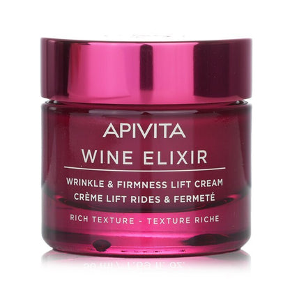 Apivita Wine Elixir Anti-Falten- und Straffungscreme – reichhaltige Textur, 50 ml