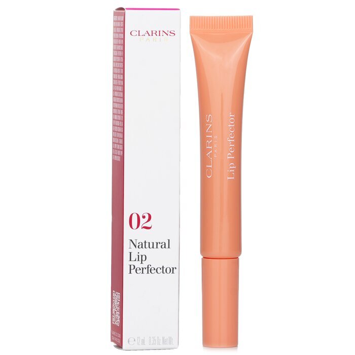 Clarins Natural Lip Perfector - Nr. 02 Aprikosenschimmer, 12 ml