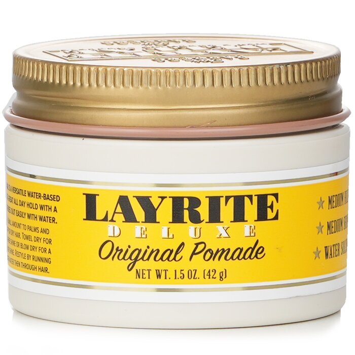 Layrite Original Pomade (mittlerer Halt, mittlerer Glanz, wasserlöslich) 42 g/1,5 oz