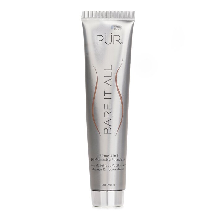 PUR (PurMinerals) Bare It All 12 Stunden 4 in 1 Hautperfektionierende Grundierung - # Golden Dark 45ml/1,5 oz