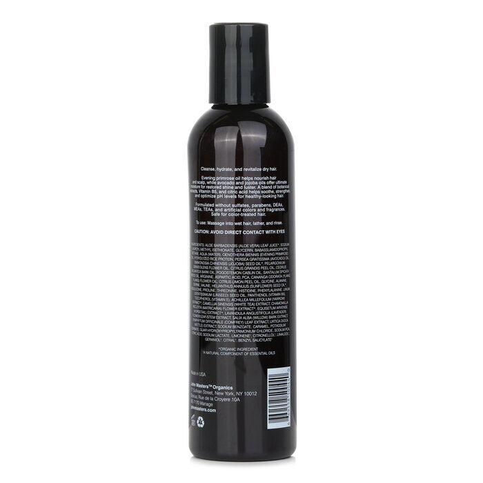 John Masters Organics Shampoo für trockenes Haar mit Nachtkerze 236ml/8oz