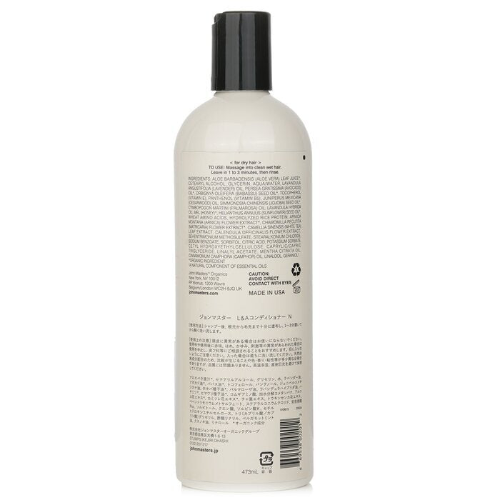 John Masters Organics Conditioner für trockenes Haar mit Lavendel und Avocado, 473 ml