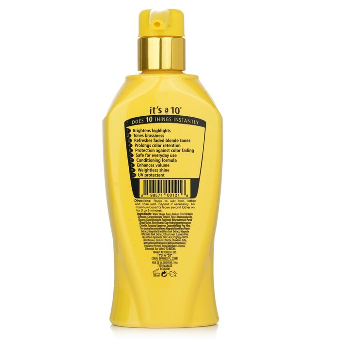 It's A 10 Miracle Brightening Shampoo (für Blondinen) 295,7 ml/10 oz