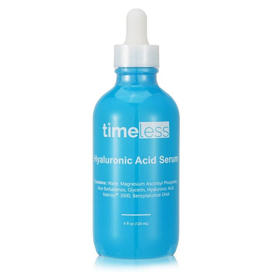 Timeless Skin Care Hyaluronic Acid Serum + Vitamin C 120ml/4oz