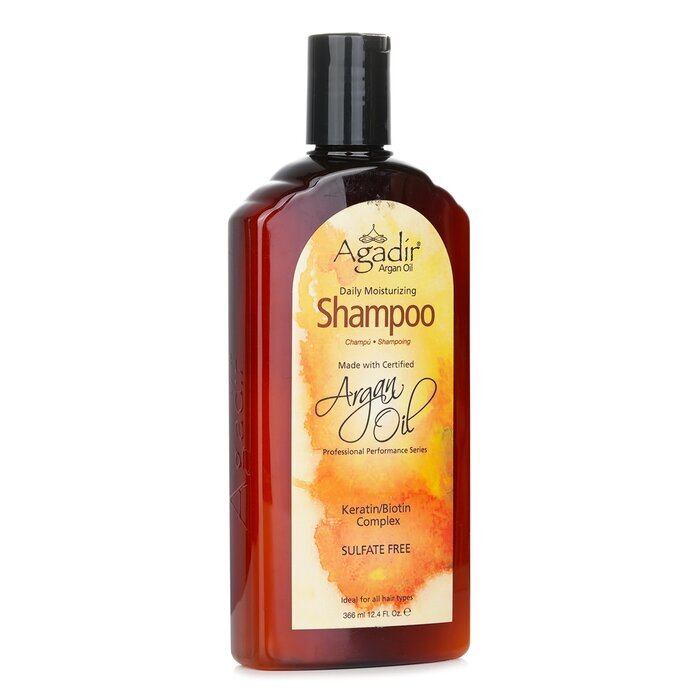 Agadir Arganöl-Feuchtigkeitsshampoo für den täglichen Gebrauch (ideal für alle Haartypen) 366 ml/12,4 oz