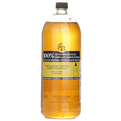 L'Occitane Verveine (Verbena) Liquid Soap For Hands & Body (Eco-Refill) 500ml