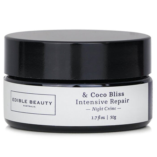 Edible Beauty &amp; Coco Bliss Intensive Repair Nachtcreme 50g/1,7oz