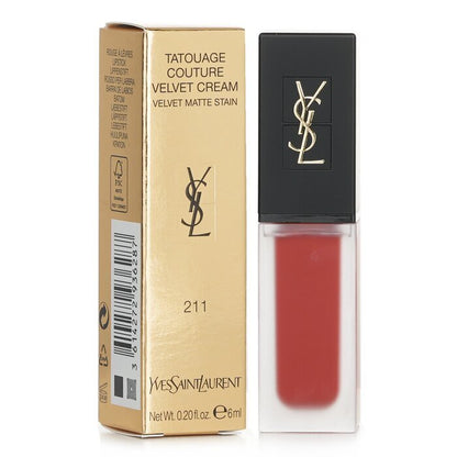 Yves Saint Laurent Tatouage Couture Velvet Cream Velvet Matte Stain - # 211 Chili Incitement 6ml/0.2oz