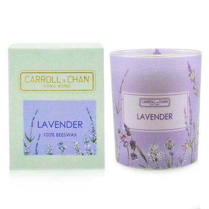 Carroll &amp; Chan Votivkerze, 100 % Bienenwachs, Lavendel, 65 g