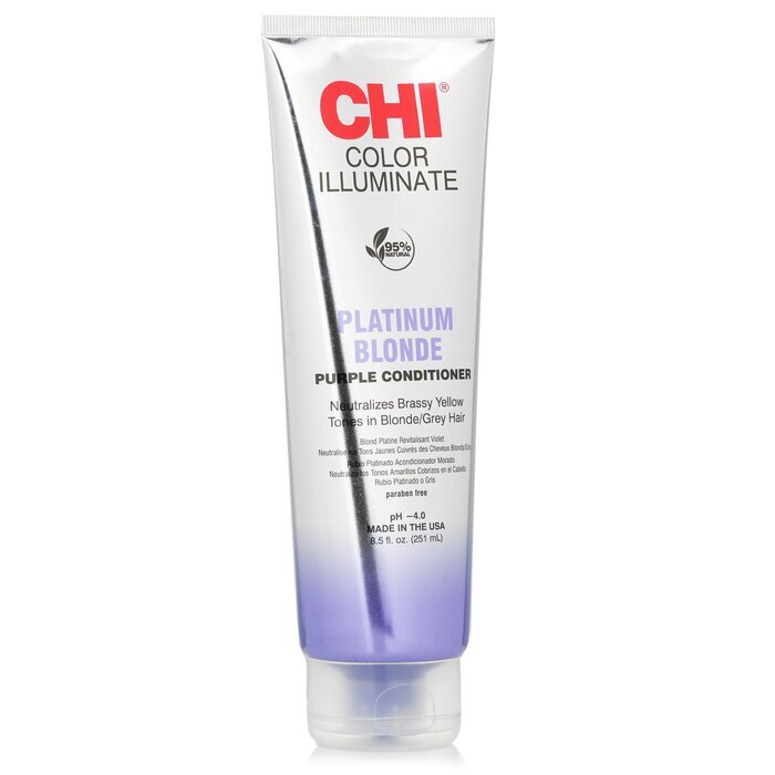 CHI Ionic Color Illuminate Conditioner – Platinblond, 251 ml
