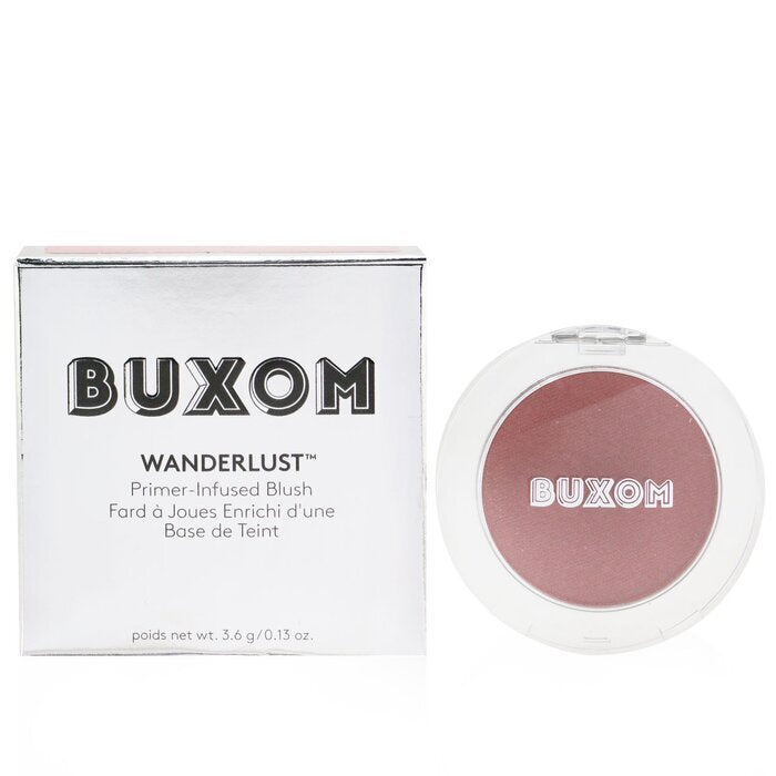 Buxom Wanderlust Primer Infused Blush - # Dolly (Absolutes Mauve) 3,6 g/0,13 oz