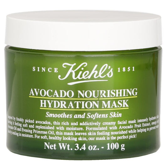 Kiehl's Avocado Nourishing Hydration Mask Glättet und macht die Haut weich, 100 g