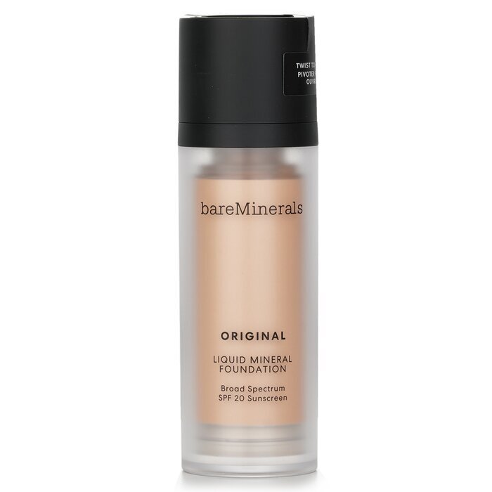 BareMinerals Original Liquid Mineral Foundation SPF 20 – Nr. 05 Fairly Medium (für helle, kühle Haut mit einem rosa Farbton) 30 ml/1 oz