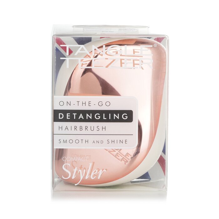 Tangle Teezer Compact Styler On-The-Go Entwirrungsbürste - # Elfenbein Roségold 1 Stück