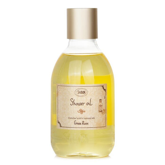 Sabon Duschöl - Grüne Rose (Plastikflasche) 300ml/10,5oz