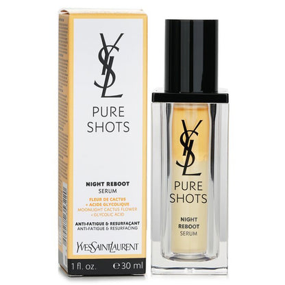 Yves Saint Laurent Pure Shots Night Reboot Serum – Anti-Müdigkeit und Erneuerung der Haut, 30 ml