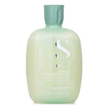 AlfaParf Semi Di Lino Scalp Relief Calming Micellar Low Shampoo (Empfindliche Haut) (zufällige Verpackung) 250 ml/8,45 oz