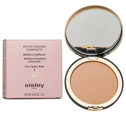 Sisley Phyto Poudre Compacte Mattierendes und verschönerndes Kompaktpuder - Nr. 3 Sandy 12 g/0,42 oz